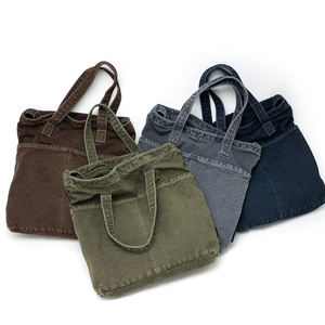 fourre-tout personnalisés en OEM 2025 Nouvelle marque pour dames Grande capacité Sacs fourre-tout en cuir vintage pour femmes - Product Image 4