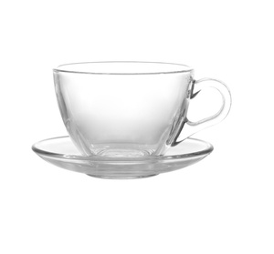 Italian 12-Piece Reusable Luxury Eco-Friendly Glass <strong>Cup</strong> <strong>Saucer</strong> <strong>Set</strong> Safe Classic Design 2oz Shot Glasses Tea Mugs &amp; Dishware - Product Image 1