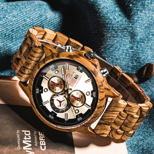 KUNHUANG 1010 Orologi al Quarzo di Lusso <span class=keywords><strong>da</strong></span> Uomo di Marca Top Relogio Masculino <span class=keywords><strong>Orologio</strong></span> <span class=keywords><strong>da</strong></span> <span class=keywords><strong>Polso</strong></span> Analogico al Quarzo <span class=keywords><strong>in</strong></span> <span class=keywords><strong>Legno</strong></span> alla Moda - Product Image 5