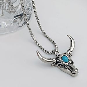 <span class=keywords><strong>Collier</strong></span> Tête de Taureau en Acier Inoxydable <span class=keywords><strong>pour</strong></span> Homme - Product Image 6