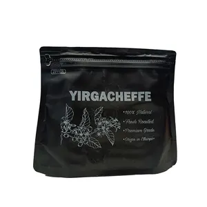 YC Wholesale Custom Printed Mylar Smell Proof Compound Bags Stand Up Pouch Coffee Bags Plastic Food packaging Bags With Zipper