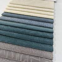 Tissu d'ameublement italien supérieur de luxe en velours Burnout Velvet Sofa Home Decor Tissu tricoté