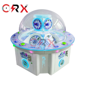 New Design Kids <b>Coin</b> Operated Gashapon <b>Capsule</b> Prize Gift Vending Machine for 4 Players - Product Image 6