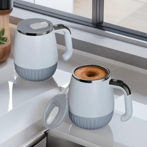 Taza de Viaje de Plástico con Mezcla Automática, Diseño Moderno para Café y Proteínas, con Indicador de Temperatura - Product Image 2
