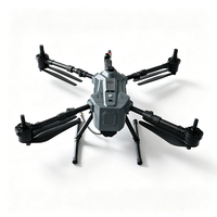 Drone de nettoyage de fenêtres haute pression BROUAV, drone automatisé pour le lavage des façades, drone professionnel pour le nettoyage des bâtiments de grande hauteur