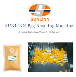 8400 pcs/h Machine à casser les coquilles d'oeufs industrielle pompe à moteur de séparateur de brise-oeufs rotative automatique pour la production à grande échelle - Product Image 2