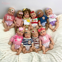 Poupées Reborn en Silicone Doux au Toucher de 12 Pouces, Poids Personnalisé, Design Réaliste, Compagnon Réaliste pour Personnes Âgées et Enfants, Cadeau de Fêtes