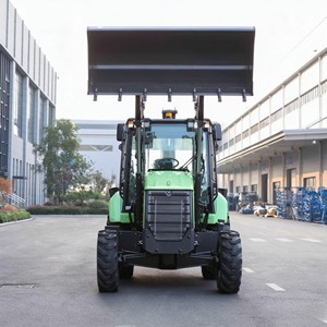 รถตักล้อยางไฟฟ้า XC8 C2570EV แบบสองทิศทาง ขับเคลื่อน 4 ล้อ พร้อมมอเตอร์ไฮดรอลิกคู่ สำหรับขุดดิน รับประกันปั๊มและเกียร์ 1 ปี - Product Image 4
