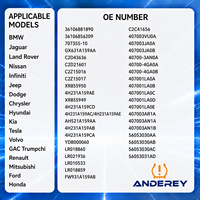 ANDEREY OE 56053030AB pour Jeep Capteur de pression des pneus TPMS Capteur TPMS Pièces automobiles