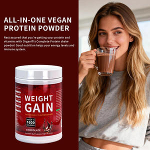 Poudre de protéines de lactosérum <span class=keywords><strong>pour</strong></span> la prise de poids au chocolat |   Croissance musculaire et récupération après l'entraînement |   Complément alimentaire <span class=keywords><strong>pour</strong></span> la musculation à haute teneur en protéines 500g OEM/ODM - Product Image 3