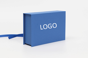 High End Custom 5 Golf Balls Eco-Friendly Recycled Materials <b>Gift</b> <b>Box</b> Blue Special Paper Ribbon Packaging <b>Small</b> Batch Sports - Product Image 2