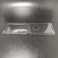 Boîtes de protection en PET transparent personnalisées, boîtes de présentation de pièces de monnaie en plastique avec carte imprimée pour pièces de monnaie commémoratives