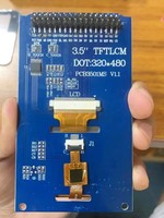 3.5 pouces MCU SPI série TFT LCD Module d'écran couleur Interface série 320*480 affichage HMI 3.5 pouces
