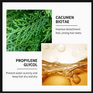 Shampooing professionnel pour la croissance des cheveux pour hommes <span class=keywords><strong>Anti</strong></span>-perte de cheveux avec formule au gingembre Fourniture OEM pour la croissance de la <span class=keywords><strong>calvitie</strong></span> Shampooing et revitalisant - Product Image 5