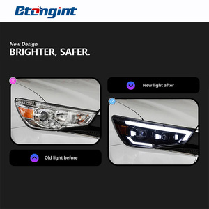 Sistema di Illuminazione Fari Automobilistici Adatti per <span class=keywords><strong>Mitsubishi</strong></span> X-Trail Anni 13-19 Modificati Fari Mercedes-Benz <span class=keywords><strong>ASX</strong></span> - Product Image 5