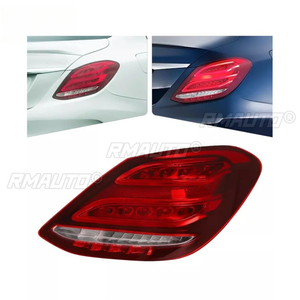 Left Right Rear <b>LED</b> Tail <b>Lights</b> Assembly Wide <b>Light</b> <b>Corner</b> Lamp For Mercedes Benz C-Class W205 2015-2018 2059060457 2059060357 - Product Image 1