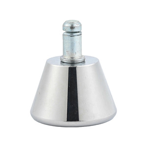 <b>Adjustable</b> Furniture Feet 45mm Diameter Metal <b>Leg</b> Protection Pad For <b>Table</b> Chair Shelf Trolley Fixed Caster Support - Product Image 4
