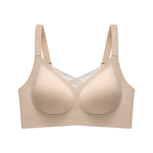 Soutien-gorge 3/4 sans couture, sans armatures, réglable, push-up, respirant, tricoté, dos en U, minimisant, de haute qualité pour femme, idéal pour l'été et le quotidien - Product Image 6