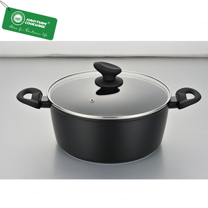 Không dính Cookware Set cảm ứng dưới giả mạo nhôm chậu và chảo không dính Cookware Set - Product Image 4