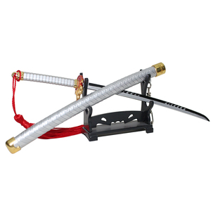 Vendita diretta in fabbrica da 22cm portachiavi con spada Katana Anime in lega di demone Rengoku koujuru in acciaio per bambini - Product Image 3