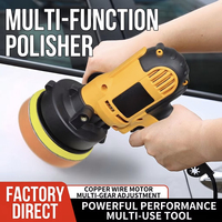 Polisseuse et ponceuse électrique 220V à vitesse réglable, portable, pour la réparation des rayures sur surfaces laquées