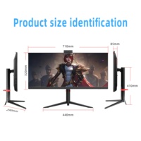 Ordinateur de bureau de jeu RTX2060S 8G RTX3060 12G avec écran LCD IPS 2K de 30 pouces, RAM DDR4, SSD+HDD, clavier et souris sans fil