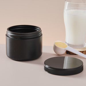 Conteneur en plastique multi-usages vide de 350 ml en matériau HDPE, pot en plastique pour suppléments de protéines en poudre - Product Image 5