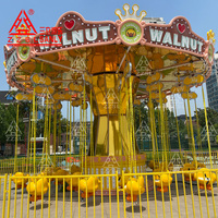 Manège Chaise Volante en Métal et Acier pour Usage Extérieur – Équipement d'Amusement Commercial et Résidentiel