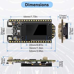 ESP32 LoRa V4開発ボードESP32-S3 SX1262モジュール2MB PSRAM 16MBフラッシュ915MHzアンテナOLEDディスプレイLoRaWAN <span class=keywords><strong>IoT</strong></span> - Product Image 6