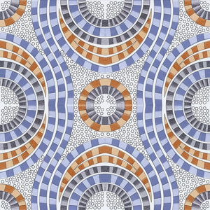 Le stationnement moderne d'argile de brique de série de poinçon couvre de tuiles la conception extérieure de finition de poinçon de 300x300mm - Product Image 1