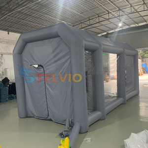 Cabina de Pintura Portátil para Autos, Cubierta Inflable para Autos, Cabina de Pintura Móvil, Carpa Inflable para Pintar - Product Image 4