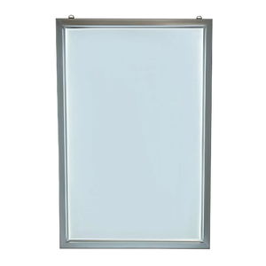 High Brightness Aluminum Alloy Frame Profile Backlit LED Light <b>Box</b> Wall Mounted Display Advertising Illuminated Lightbox Signs - Product Image 4