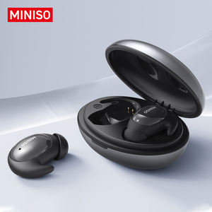 <span class=keywords><strong>MINISO</strong></span> MS153 Micrófono dual Auriculares inalámbricos ENC Cancelación de ruido Dolby Efecto de sonido Auriculares para dormir Auriculares invisibles TWS - Product Image 1