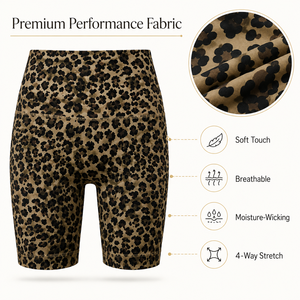Shorts Deportivos de Cintura Media para Mujer, Control de Abdomen, Elásticos, Transpirables, de Secado Rápido, Ajuste Delgado, para Yoga, Ciclismo, Gimnasio, Cintura Elástica - Product Image 2
