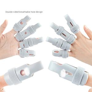 Attelle médicale réglable en aluminium pour redresser les fractures, les doigts cassés, le petit doigt, le majeur, le moyen, le index - Product Image 3