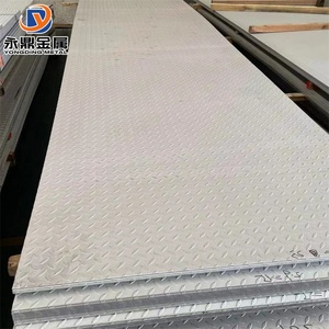 Lamiera in Acciaio Inox Antiscivolo con Motivo <span class=keywords><strong>a</strong></span> Diamante, Piastra Scanalata per Pavimentazione Industriale, Vendita all'Ingrosso - Product Image 2