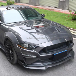 Cofano di Alta Qualità per Ford Mustang, Copertura Motore Leggera con Vetro Temperato Trasparente al Centro, Compatibile con Mustang 2014-2023 - Product Image 5