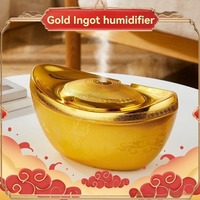 Nouvel humidificateur à brume fraîche populaire de 1,5 L à grande capacité avec veilleuse, double pulvérisation USB pour usage domestique
