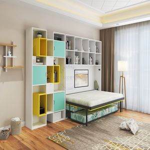 <span class=keywords><strong>Litera</strong></span> <span class=keywords><strong>vertical</strong></span> plegable de alta calidad, cama de pared compacta - Product Image 3