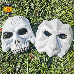 Halloween Skull <b>Mask</b> Plastic Costume Party Prop For <b>Men</b> Women Adult Horror Festival - Product Image 1