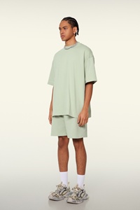 T-shirt da <span class=keywords><strong>uomo</strong></span> di alta gamma, di marca, alla moda, estiva, in cotone romano 230g, 100% cotone, a maniche corte/mezze maniche - Product Image 6