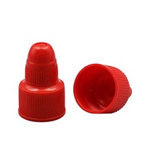 Bouchon en plastique personnalisé avec logo, taille et couleur au choix, 28 mm, avec verrouillage pour une prise en main facile, pour sauce