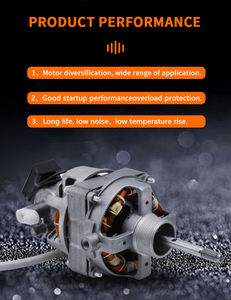 Motor de Ventilador de Mesa Monofásico de CA de 220V 110V Personalizado de Fábrica - Product Image 3