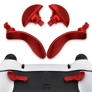 EXtremeRate Metal Back <b>Paddles</b> Back Button Attachment for Dual Sense PS5 Edge Wireless <b>Controller</b> - Product Image 1