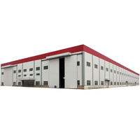 Nouveau bâtiment d'entrepôt en structure métallique préfabriquée / Entrepôt métallique préfabriqué