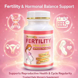 Cápsulas de Apoyo a la Fertilidad Femenina de Marca Privada, Suplemento para la Salud Reproductiva, Equilibrio del Ciclo, Bienestar Hormonal, Prenatal - Product Image 3