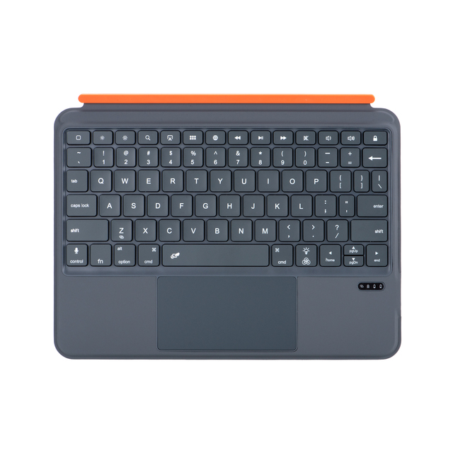 Smart 13-Inch Wireless RGB Backlit Mechanical Ergonomic Touchpad Split Tablet Keyboard Case for iPad Pro with USB-C-New Product