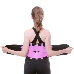 Los hombres y las mujeres totalmente ajustable de neopreno transpirable de la cintura más delgada Abdominal entrenador cinturón - Product Image 4