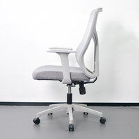 Chaise de bureau pivotante ergonomique à dossier haut avec support lombaire, chaise de direction pour bureau à domicile et salle de conférence