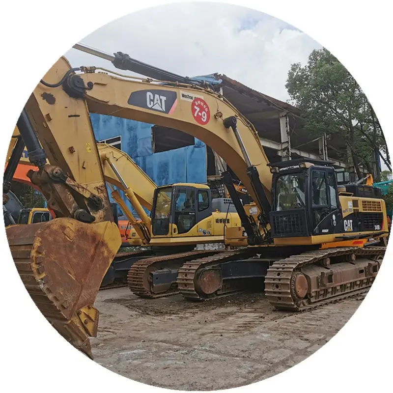 Gebrauchte Bagger Katze 349d cat349d niedrige Arbeits stunden gebrauchte Bagger cat349 Katze 349d günstigen Preis Baumaschine Katze 349d